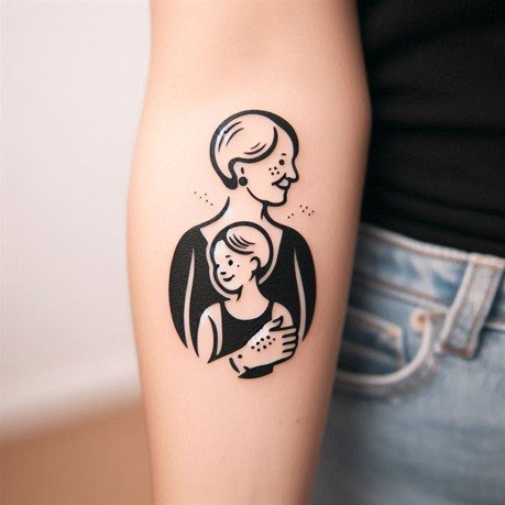 1st Granddaughter Tattoo