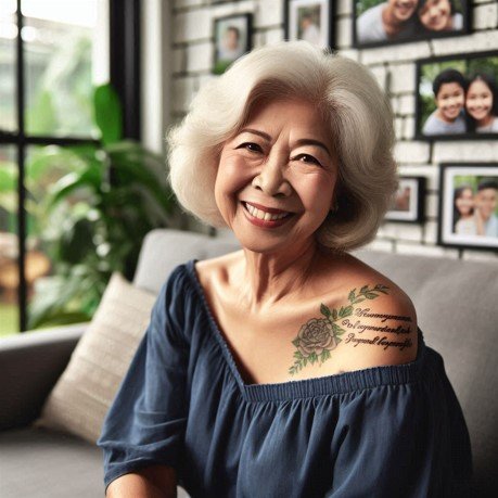 Grandma Tattoo for Grandchildren