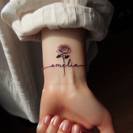 June Birth Flower tattoos