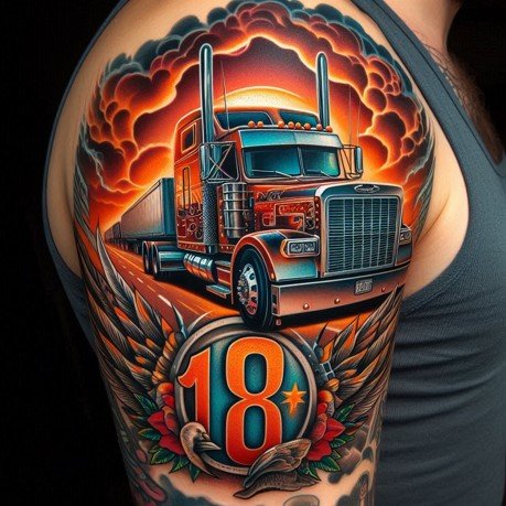 18 to Life Trucker Tattoo 2