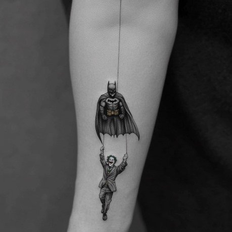 Batman Joker Tattoo