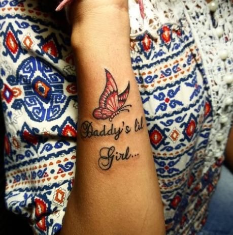 Butterfly Tattoo on Wrist