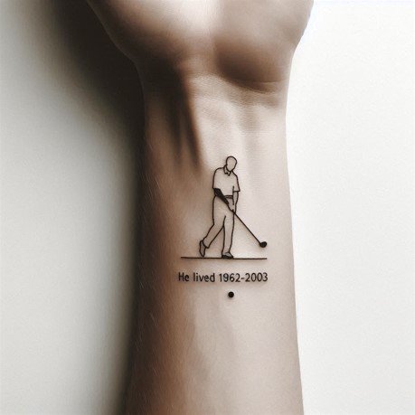 Unique 24 Golf Tattoo Ideas for Golf Lovers
