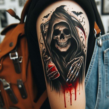 Grim Reaper Tattoo