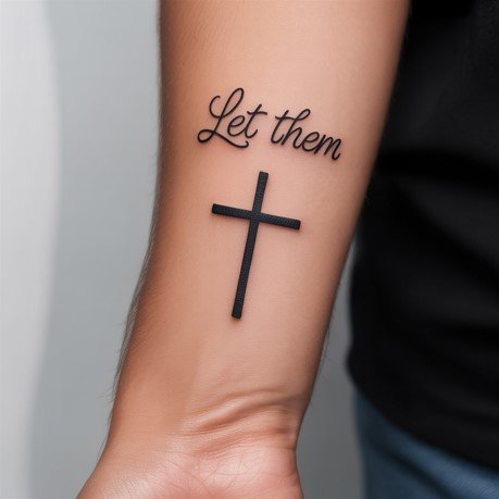 Let Them Cross Tattoo