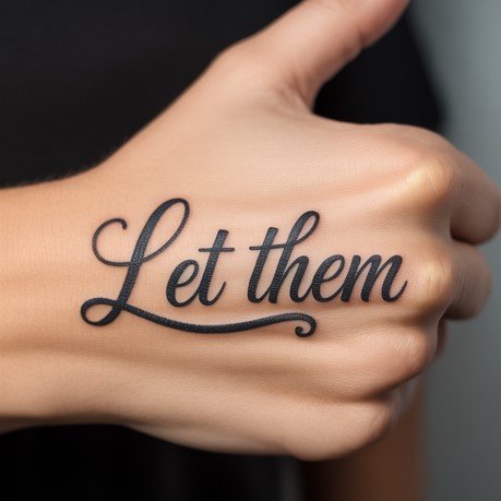 Let Them Tattoo on Hand