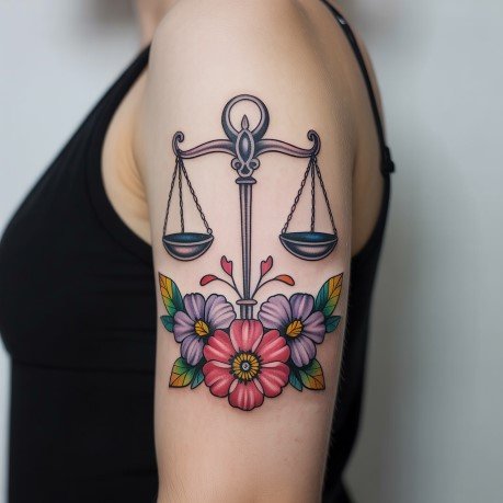 Libra Tattoo Ideas