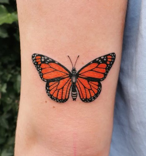 Monarch Butterfly Tattoo