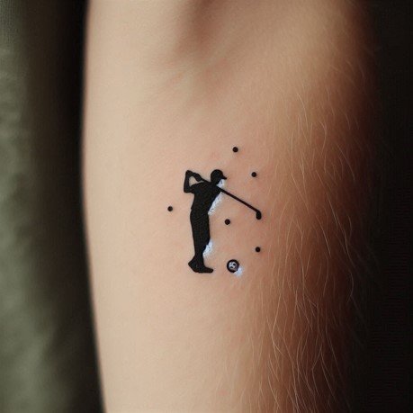 Unique 24 Golf Tattoo Ideas for Golf Lovers