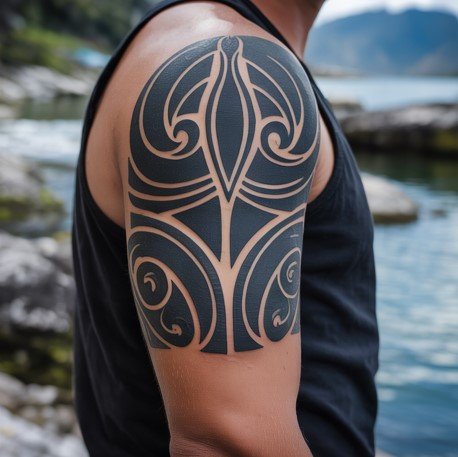 Tribal Arm Tattoos for Men
