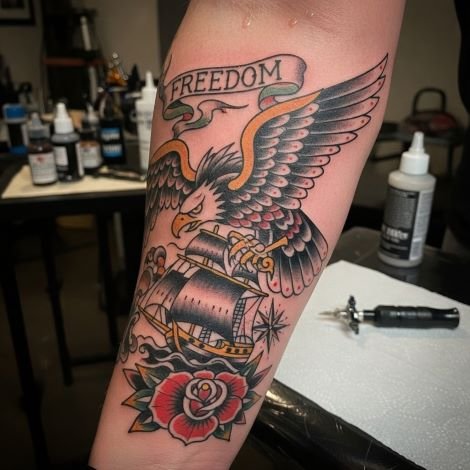 American Traditional Tattoo