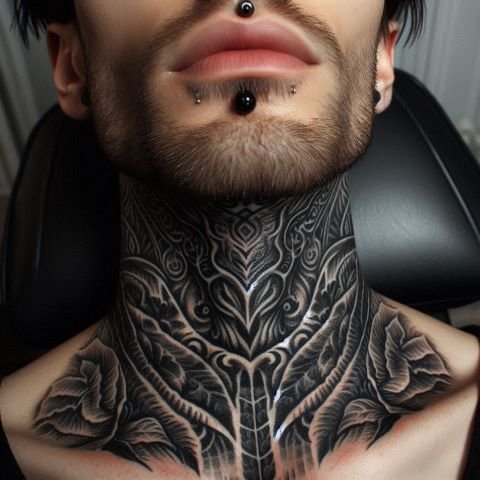 Full Throat Tattoo