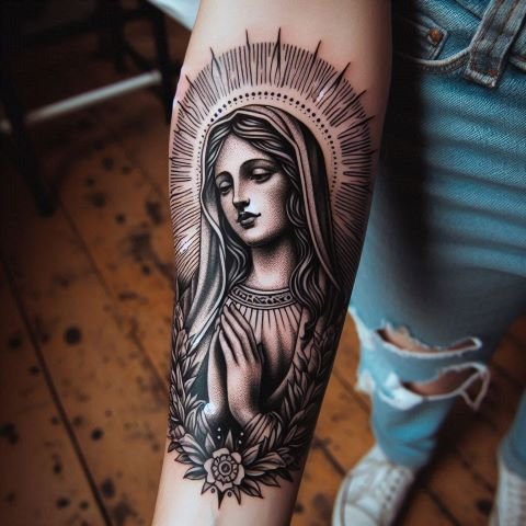 The Meaning Behind Virgin Mary Tattoos