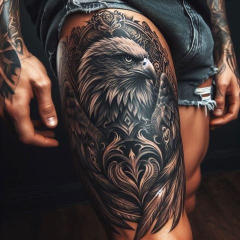 Thigh Tattoos for Men
