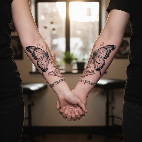 couples tattoo designs