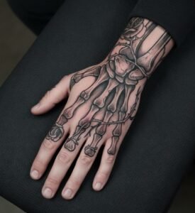 25 Unique Skeleton Hand Tattoo Design | Trending Ideas For Your Next Piece